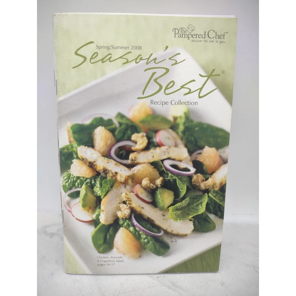 Pampered Chef Seasons Best Recipe Collections Cookbooks Lot of 22+ 1994 to 2019 - Picture 7 of 14